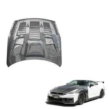 Carbon Fiber Front Bonnet Hood for Nissan Skyline GTR R35 GTR35 C Style Tuning Parts