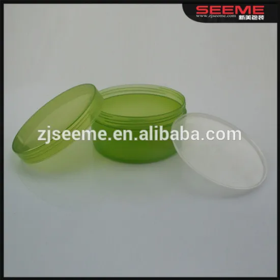 plastic hair product containers 300g