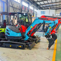 1200 kg de excavadora hidráulica 1.2ton mini excavador