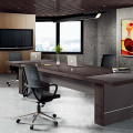 Classic wooden 4/6/8 persons office+desks big thickened conference table for meeting room