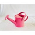 Pink metal kids watering can