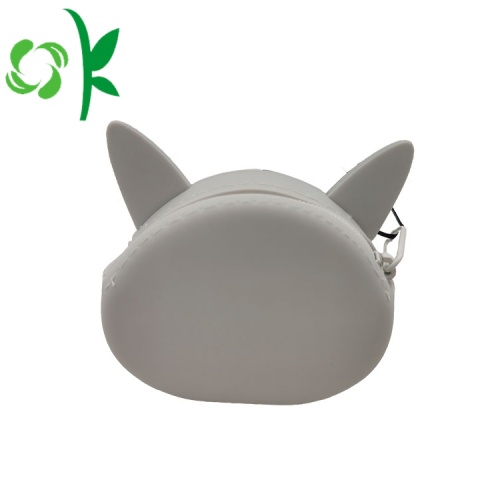 3D dễ thương Cát Animal Thống Silicone Coin Purse