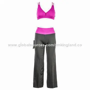 Women's Toga and Jogging Wear, Made of Polyester, Spandex