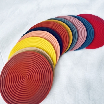 Customized Multi-Function Silicone Rubber Coaster with Non-Slip Grip for Jars and Bottles