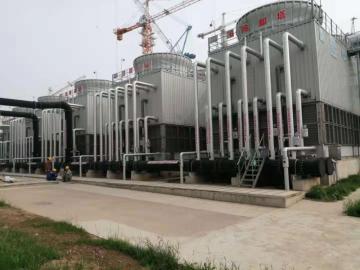 a cooling tower is 120 meters tall