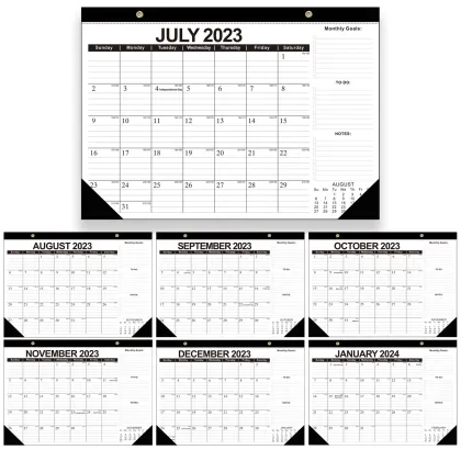 Custom Print 365 Day Personalized Monthly Wall Calendar & Advent Calendar