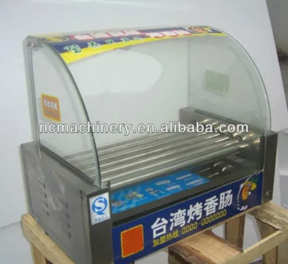 Hot dog baker machine