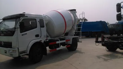 Dongfeng 5cbm bruder cement mixer truck price