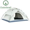 China 3-4 Person Double Layers Camping Thickened Instant Tent Supplier