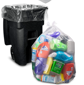 Extra Large Garbage Trash Bin Liner Bags