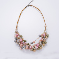 Collier de perles colorées chunky pas cher