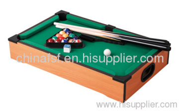 Mini Table Top Billiard Game Table Pool Table With Customized Sticker 