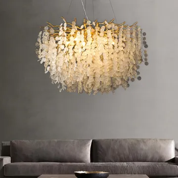 Luxury K9 Crystal Tree-Branches Style Chandelier for Room Art Decor