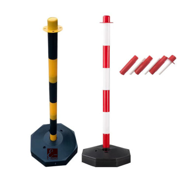 Water-Filled Plastic Bollard Traffic Barrier Divider