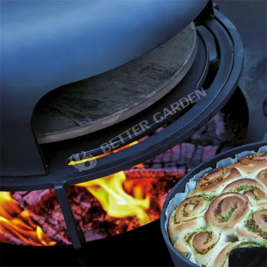 Complete Wood-Fired Pizza Oven and BBQ Set: Including Wood Fire Pizza Dome, Stove, and Tools