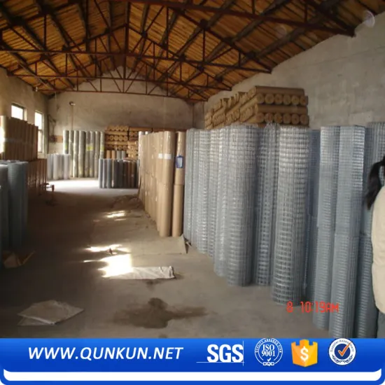 PVC coated galvanized welded wire mesh