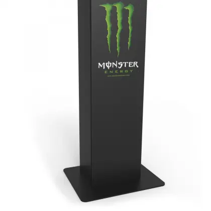 Brand New Design Automatic Vertical Vendor for Beverages with Logo Panel