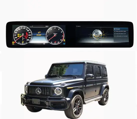Mercedes-Benz G-Class AMG LCD Display Speedometer