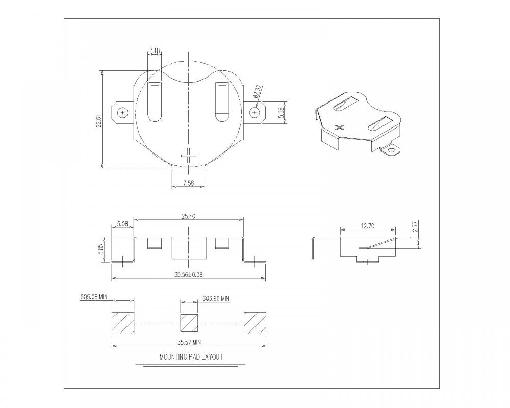 BS-M-NI-R-3008 2450 SM CELIP CLIP