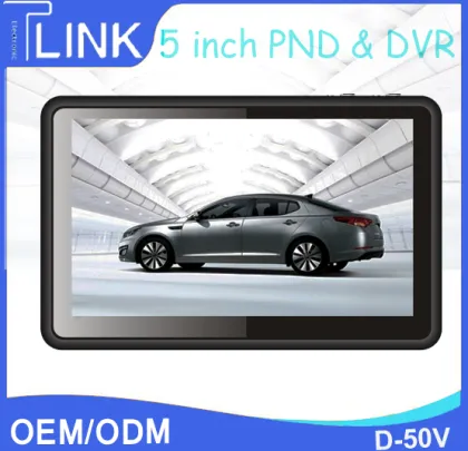 Jiangmen 5'' Driving Recorder GPS for Car and Motorcycle PND+DVR car camera dvr driving recorder D-50V