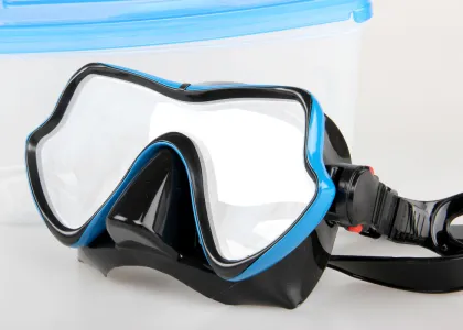 Prefessional Watersports Equipment Pp Abs Silicon Scuba Diving Mask Underwater Diving Gear