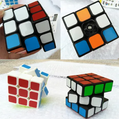 QiYi Professional 3x3x3 Magic Cube Speed Cubes Puzzle Neo Cube 3x3 Cubo Magico Sticker Adult Education Toys For Children Gift
