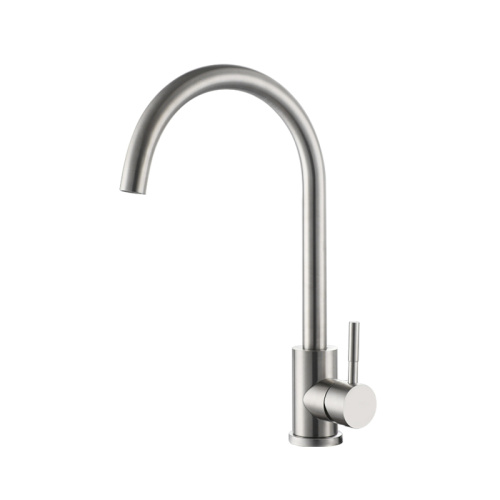   Kitchen Stainless steel Kitchen Mixer 304 Stainless Steel Hot and Cold Sink Faucet Manufactory