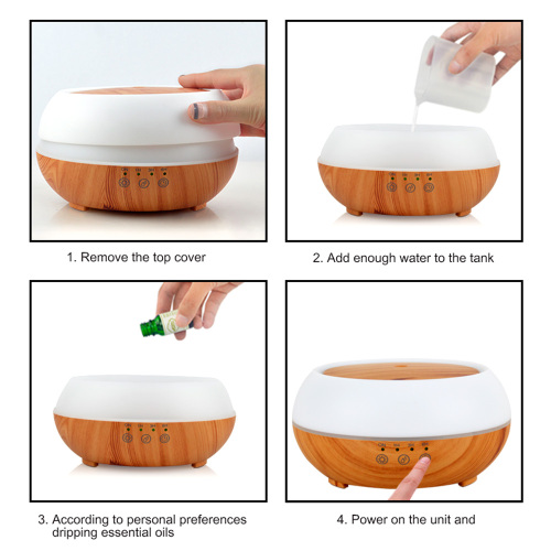 Humidifier Air Ultrasonic Aromatherapy Cool Mist Humidifiers