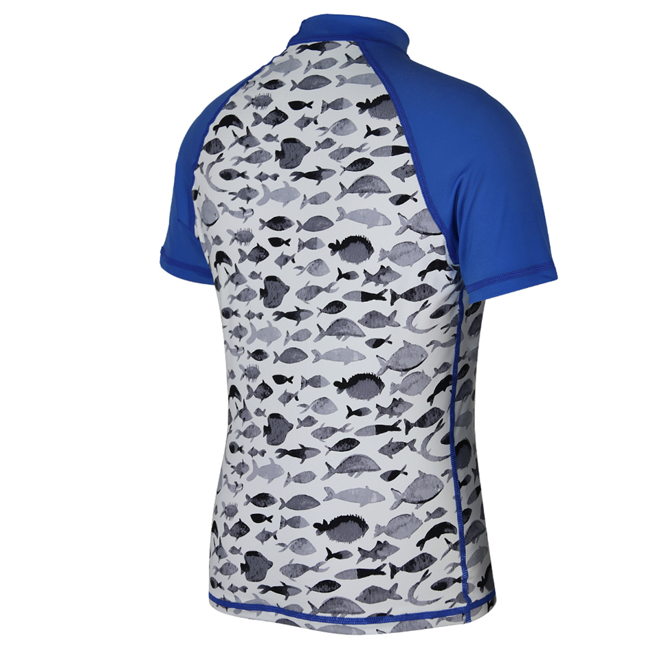 Seaskin Lengan Pendek Surfing Anti UV Rash Guard