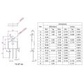 Alta capacidad 3 Cuadrantes BTA26-600B TO-3PA TRIAC