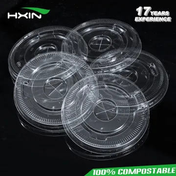 universal plastic yogurt paper coffee cup lid cover /custom disposable ice cream paper cup and lid seal