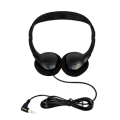 Headphone Maskapai Sekali Pakai Kabel yang Didukung OEM