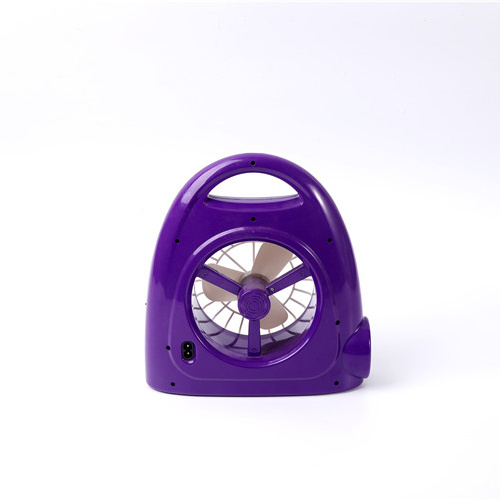 Modern Decorative Invisible Rechargeable Fan With Light