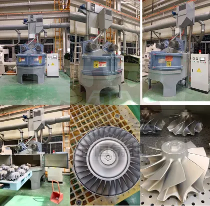 Automatic Sandblaster Rotary Table Type Shot Blasting Equipment