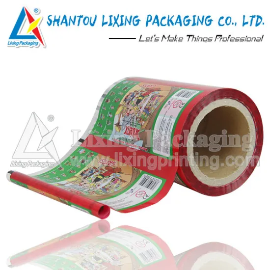Transparent toy packaging film
