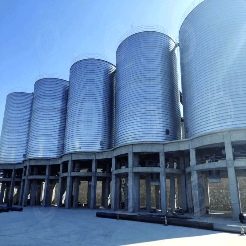 Silos for hydroelectric works