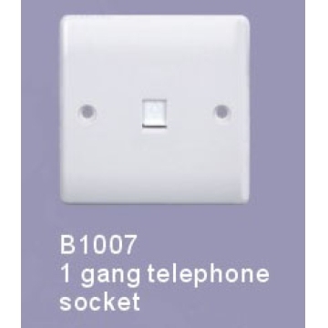 B Series Switch B 1007 1 Gang Telephone Socket