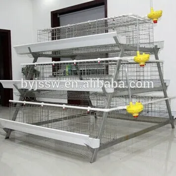 Poultry Cages Hot Dipped Halvanized 20 Years Lifetime Layer Chicken Cages with Auto Water System