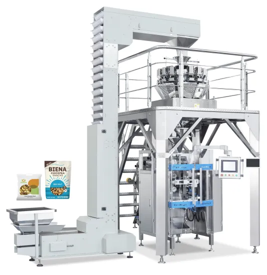 High Speed VFFS Bagging Machine for Nuts, Seeds, and Chocolates
