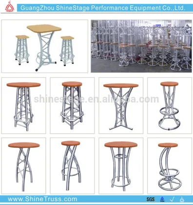 bar tools aluminum bar table chair