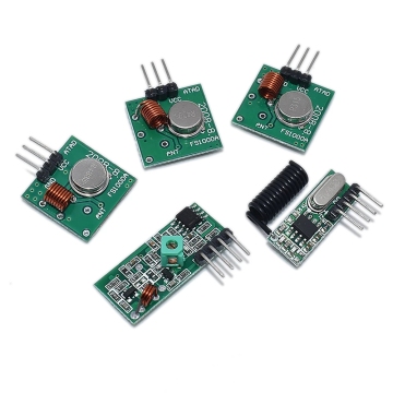315MHz / 433MHz émetteur sans fil RF et kit de récepteur - Module sans fil DC ARM / MCU 5V