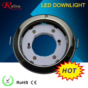 GX53 downlight fixture Black chrome downlight led