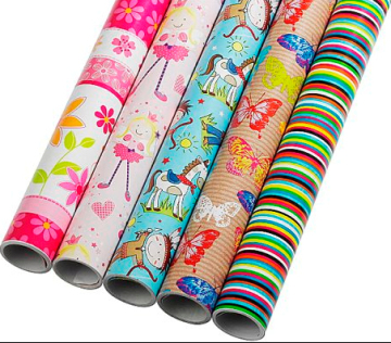 Custom gift wrap paper manufacturer with FSC, SEDEX, BSCI