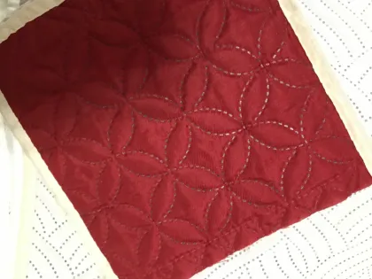 Flower Design Ultrasonic Microfiber Fabrics