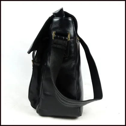 Hot designer western messenger bag real man genuine leather shoulder bag