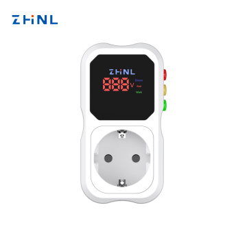 European Home Office Appliance - ZHNL 230V 16A Voltage Protector with Current Stabilizer and Voltmeter