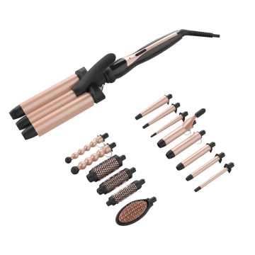 2023 Hot Sale 14-in-1 Multi Styler Hair Tool Set - Curling Wands & Tongs