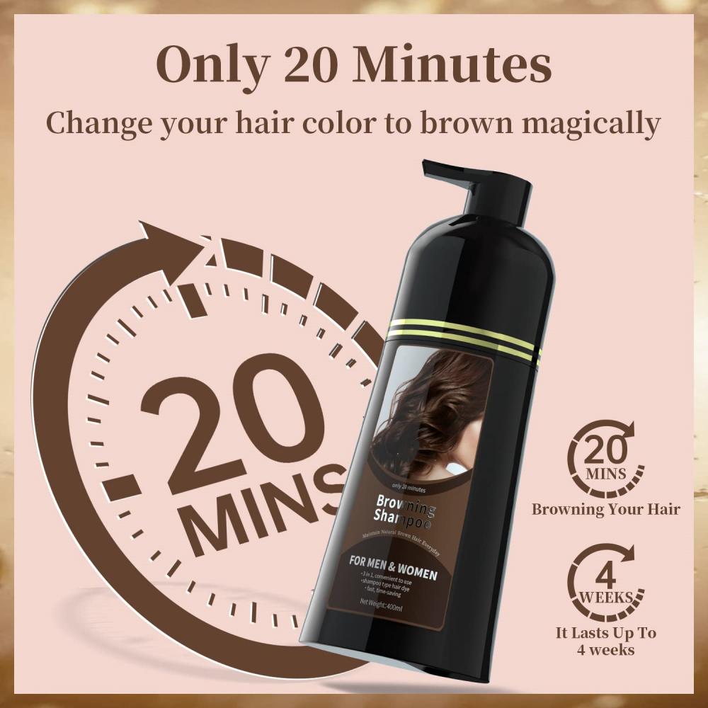 Hair Coloring Dye Shampoo 3