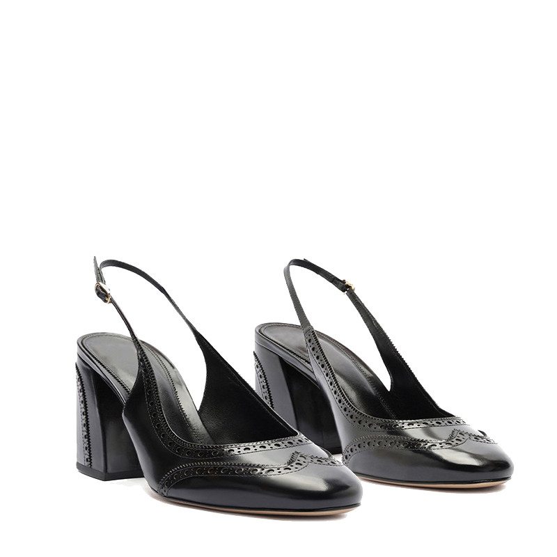 Elegant Women's High Heels with Chunky Mid Heel