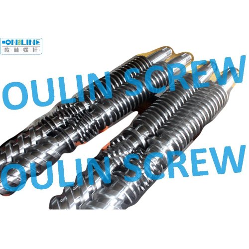 55/110, 55/120 Twin Conical Screw and Barrel